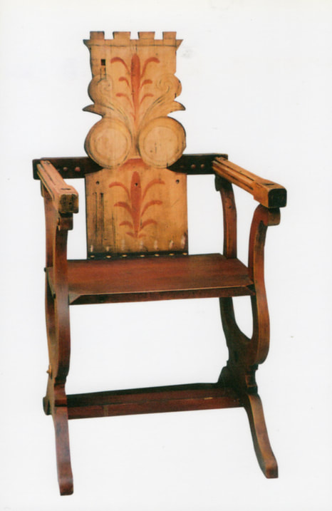 A chair - object of art by Dimitris Koutelieris.